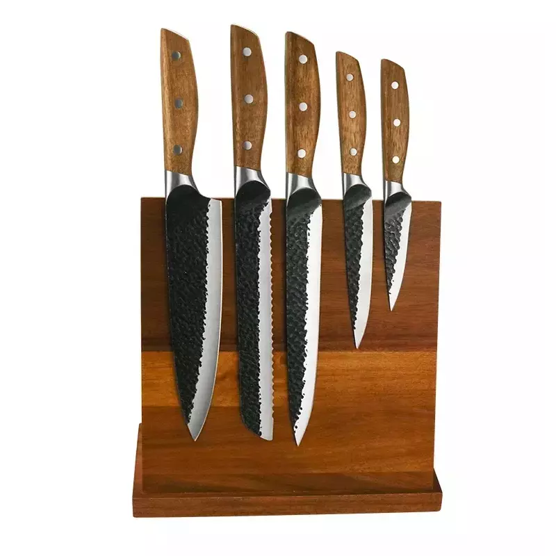 Dřevěná rukojeť kuchyňský nůž