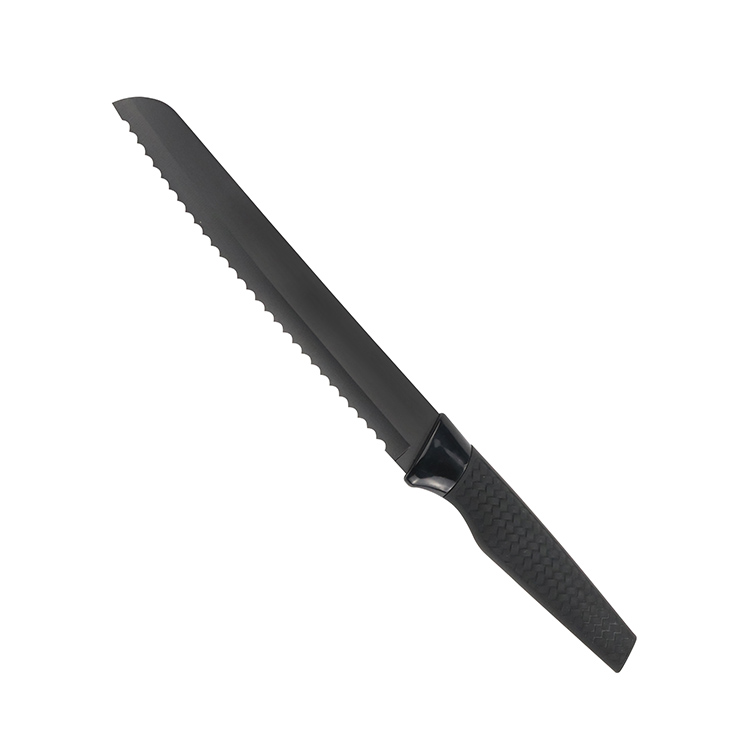 Prémiová 5-ks kuchyňská sada nožů Pp Plastová rukojeť Nepřilnavá nerezová ocel Blade Chef Knife Set 