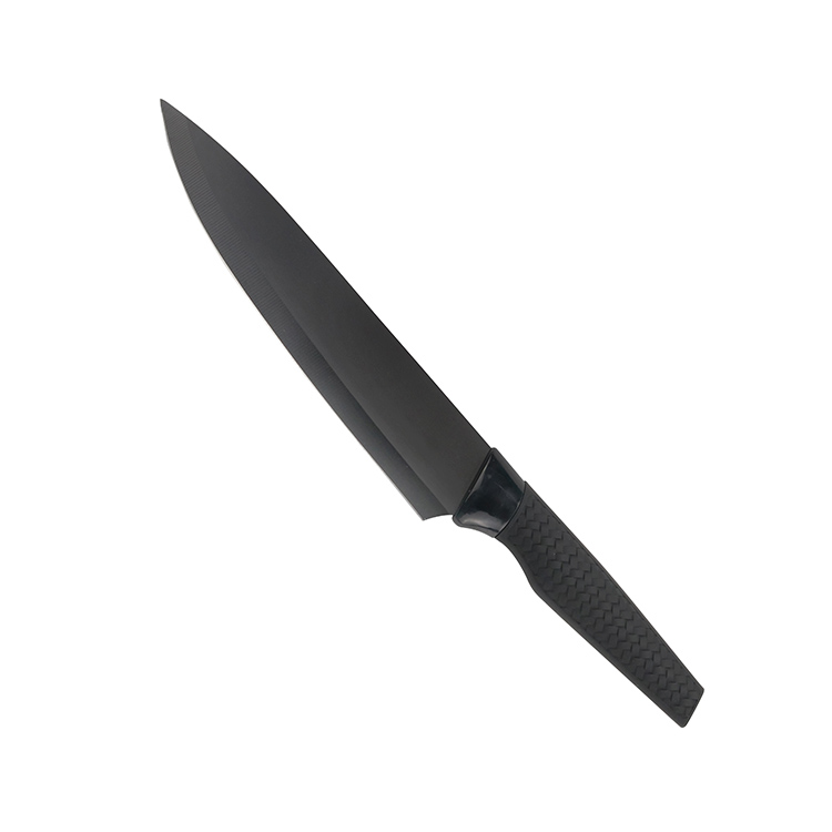 Prémiová 5-ks kuchyňská sada nožů Pp Plastová rukojeť Nepřilnavá nerezová ocel Blade Chef Knife Set 